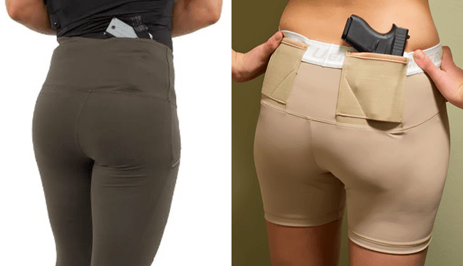 New gun holsters for women can be worn as garters or on your bra